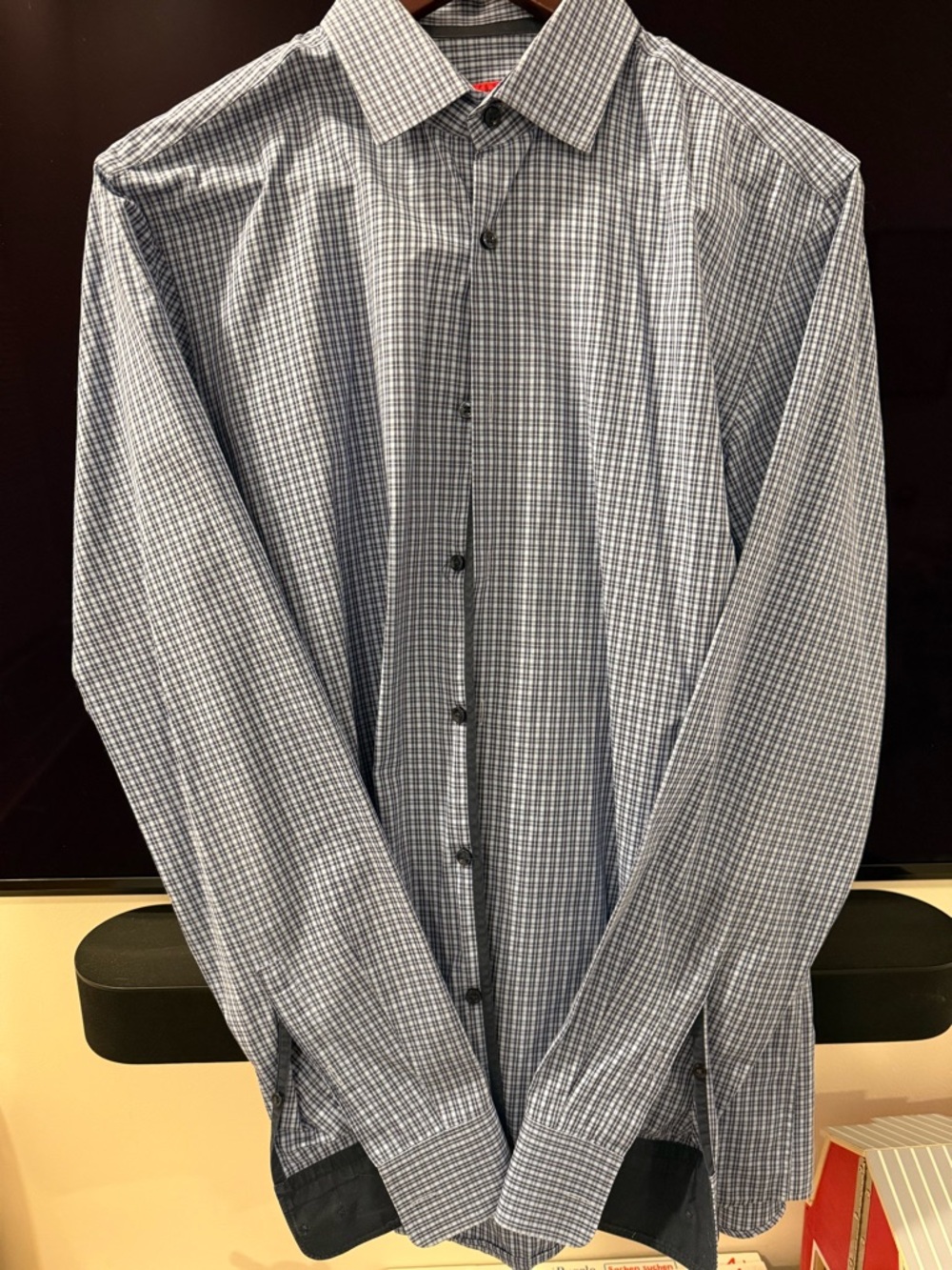 Hugo boss. Sharp fit. Button down. 15.5. 34/35